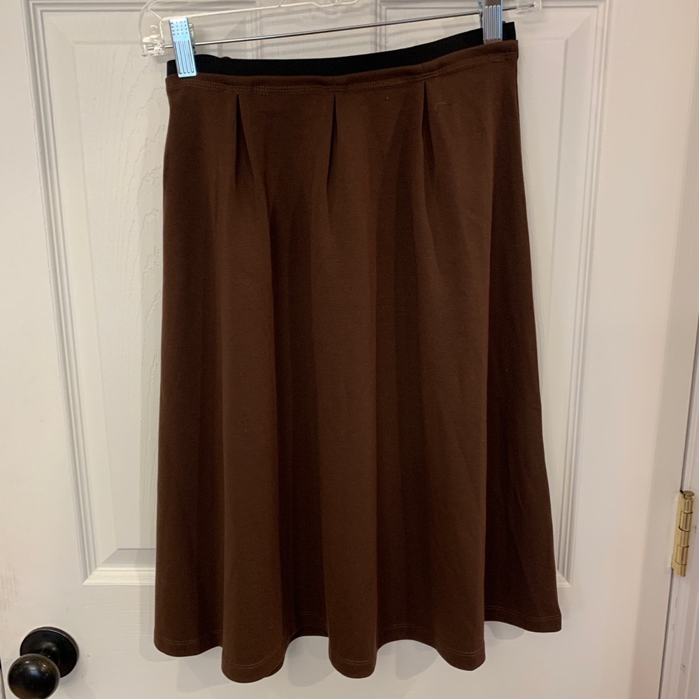 Logo Knee-Length Skirt